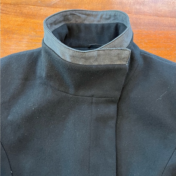 Via Spiga Black Belted Coat - Picture 7 of 13